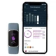 Голубой Фитнес-трекер Fitbit Charge 5 Steel Blue / Platinum Stainless Steel - изображение 8