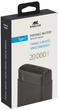 Powerbank Rivacase Rivapower VA2180 20000 mAh Black - obraz 14