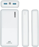 Powerbank Rivacase Rivapower VA2572 20000 mAh QC/PD 20 W White - obraz 4