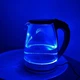 Електричний скляний чайник Rainberg RB-2250 з LED підсвічуванням 2200 Вт 1.8л, хороший електро чайник - зображення 12