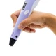 3D ручка c LCD дисплеем и пластиком для рисования Фиолетовый Pen 2 (SH771107) - изображение 4