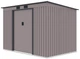 Садовий будинок сарай із навісом для інструментів OREGON 9x6 Warm Grey 261x171 cm 004041 - зображення 6