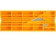 Рубанок крайковий по г/к плитах t= 18 мм, кут обробки 90° ABS пластик, 155x54x45 мм VOREL (25972) - зображення 4