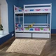 Двоярусне ліжко з ящиками Sportbaby Babyson 6 80x190 см - зображення 1