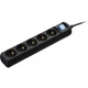 Сетевой фильтр питания 2E 5xSchuko, 3м black (2E-U05ESM3BK) - изображение 2