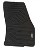 Коврики в салон Inliner для Volkswagen Tiguan '16- из экокожи Geometric Design черные с шильдиками (комплект) - изображение 3