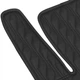 Коврики в салон Inliner для BMW 5 F10 '13-16 sDrive из экокожи Wave Style черные (комплект) - изображение 4