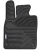 Килимки в салон Inliner для Volkswagen ID.5 '22- з екошкіри Geometric Design чорні з шильдиками (комплект) - зображення 2