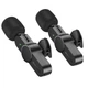 Беспроводная микрофонная система BOROFONE BFK12 Trophy lavalier dual-mic (iP/Type-C) Black - изображение 4