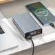 Павербанк із швидкою зарядкою 65W 15000mAh BOROFONE BJ40 |2USB/Type-C, 65W| Сірий - зображення 8