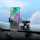 Держатель HOCO Journey wireless fast charging car holder HW5 (center console) 4,5-7 дюймов black - изображение 8
