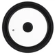 Кришка універсальна для каструлі та сковорідки Ardesto Black Mars Smart 24/26/28см скло силікон (AR2428UL) - зображення 3
