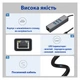 Концентратор USB 3.0 Type-C/Type-A to RJ45 Gigabit Lan, 3*USB 3.0, cable 13 cm Dynamode (DM-AD-GLAN-U3) - зображення 3