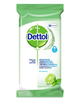 Chusteczki Dettol do mycia i dezynfekcji powierzchni antybakteryjne Limonka i Mięta 36 szt (5900627074338) - obraz 1