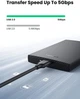 Внешний корпус Ugreen карман 2.5" USB 3.0 to SATA III SATA SSD HDD 9.5mm 7mm (YM1032) - зображення 3
