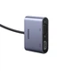 Конвертер переходник Ugreen USB 3.0 To HDMI / VGA с USB кабелем Grey (YM1403) - зображення 2