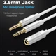 Сплиттер Ugreen переходник-разветвитель 3.5mm 2 AM to 3.5mm AF White (YM1601) - изображение 3