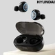 Бездротові навушники HYUNDAI Bluetooth 5.2 TWS Black (732369371261) - зображення 1