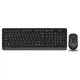 Комплект (клавиатура, мышь) беспроводной A4Tech FG1010S Black/Grey - изображение 1