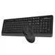 Комплект (клавиатура, мышь) беспроводной A4Tech FG1010S Black/Grey - изображение 4
