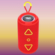 Портативная Bluetooth колонка TG656 FM-радио/USB/TF с ремешком 8W Red - изображение 1