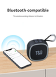 Портативная Bluetooth колонка TG659 BT/USB/TF/FM 5W с ремешком Black - изображение 3