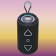 Портативная Bluetooth колонка TG656 FM-радио/USB/TF с ремешком 8W Black - изображение 1