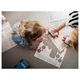 Шаблон города из 10 частей из картона IKEA МОЛА, белый, 704.953.47 - изображение 10