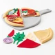 Пицца IKEA ДУКТИГ, набор 24 предм., пицца, разноцветный, 104.235.94 - изображение 3