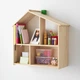 Кукольный дом IKEA ФЛИСАТ, Полка навесная, бежевый, белый, 502.907.85 - изображение 15