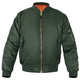 Куртка Бомбер летная US BASIC MA1 FLIGHT JACKET Олива 2XL - зображення 3