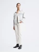 Куртка демисезонная короткая женская Calvin Klein 339930074 XL Голубая (1159795972) - изображение 4