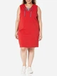 Сарафан женский Tommy Hilfiger 53304952 0X Красный (1159795937) - изображение 4