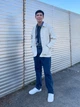 Куртка демисезонная мужская Uniqlo 216048678 L Бежевая (1159795705) - изображение 16
