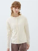 Кардиган с примесью шерсти вязаный женский Uniqlo 574530785 L Молочный (1159795940) - изображение 1