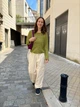 Джемпер женский Uniqlo 611702671 XS Зеленый (1159795964) - изображение 5