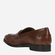 Loafersy męskie skórzane Geox U028QD000NC 41 Ciemnobrązowe (8050036062208) - obraz 3