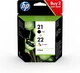 Комбинированный пакет картриджей для струйной печати HP 21/22 Black/Tri-color Combo-pack (SD367AE) - изображение 2