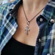 Серебряная подвеска оберег амулет Анкх черненное серебро 925(АРТ.89050ч) 6.10г - изображение 2