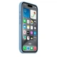 Чехол силиконовый OEM Silicone Case with MagSafe для Apple iPhone 15 Pro Winter Blue + Подарок защитное стекло Pixel для Apple iPhone - изображение 3