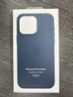 Чехол противоударный кожаный OEMG Guard Shockproof Leather Case with MagSafe для Apple iPhone 15 Pro Max (6.7") Pacific Blue - изображение 2