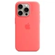 Чохол противоударний силіконовий OEMG Guard Shockproof Silicone Case with MagSafe для Apple iPhone 15 Pro (6.1") Guava (MT1V3ZM/A) - зображення 1