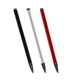 Набор стилусов Bluefield двухсторонних для рисования 3 шт Black-Red-Grey (S050687-3) - изображение 1