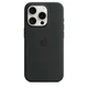 Чехол противоударный силиконовый OEMG Guard Shockproof Silicone Case with MagSafe для Apple iPhone 15 Pro (6.1") Black (MT1M3ZM/A) - изображение 4