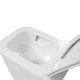 Унитаз подвесной Qtap Crow безободковый с сиденьем Soft-close QT05335171W - изображение 3