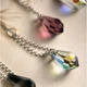 Срібний комплект Spark зі Swarovski Idea NKROLO600015AM - зображення 4