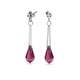 Срібний комплект Spark зі Swarovski Idea NKROLO600015AM - зображення 3