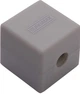 Точилка BUROMAX CUBE, RUBBER TOUCH, 1 отв., контейнер, пласт. корпус (BM.4757-1g) - изображение 2
