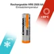 Акумулятор Camelion Ni-MH HR6 AA 2500 mA BP2 2 шт. (17025206) - зображення 3