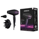 Фен з дифузором Ardesto Violet PRO HD-Y221PRO 1750-2100Вт 2 швидкості 3 температурні режими чорний - зображення 5